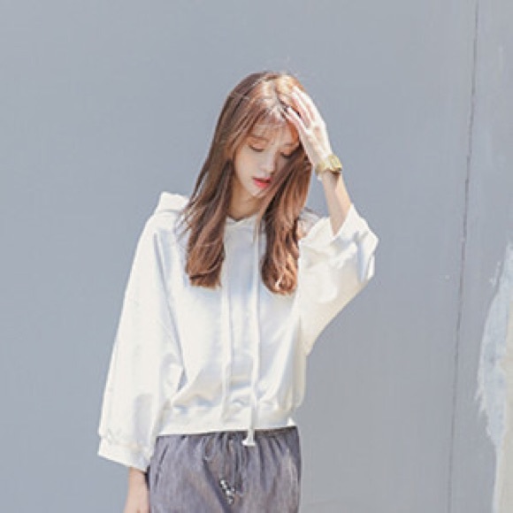 SOLD - Cropped Hoodie - Picture 2 of 2